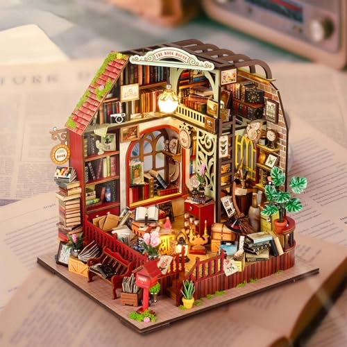 Miniature dollhouse Kit - Bookhouse