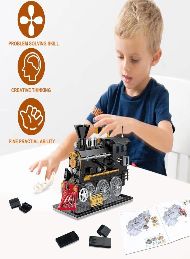 Building Block Steam trainocomotive - 246 pcs