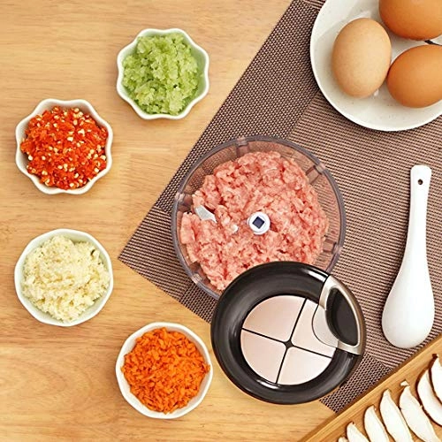 Safety Hand Chopper - 400ml 3 blades