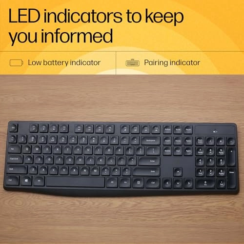 Wireless Keyboard and Mouse Combo - Wireless