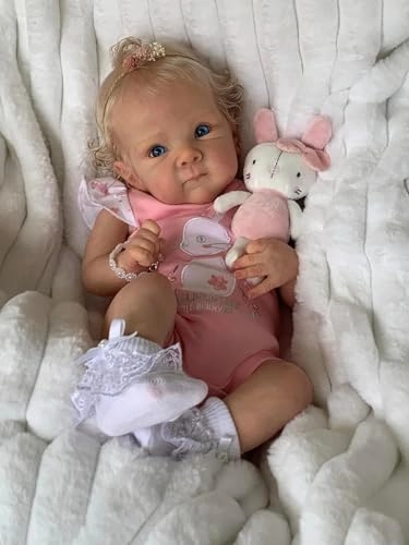 Reborn Baby Doll - 18 inch Silicone Full Body Ages 3+