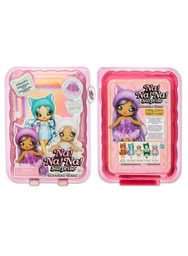 April Sparkles Soft Fashion Doll - 7.5"/19cm Diamond Birthstone