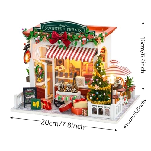 Miniature Dollhouse Kit - Wood Assembly Required