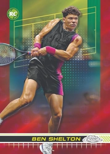 Chrome Tennis Hobby 2024 - 12 Packs Per Box 8 Cards Per Pack