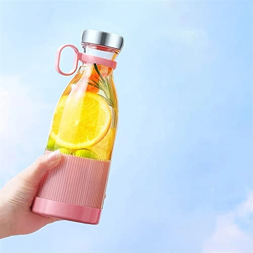 Juicer - Pink Stainless Steel Rechargeable