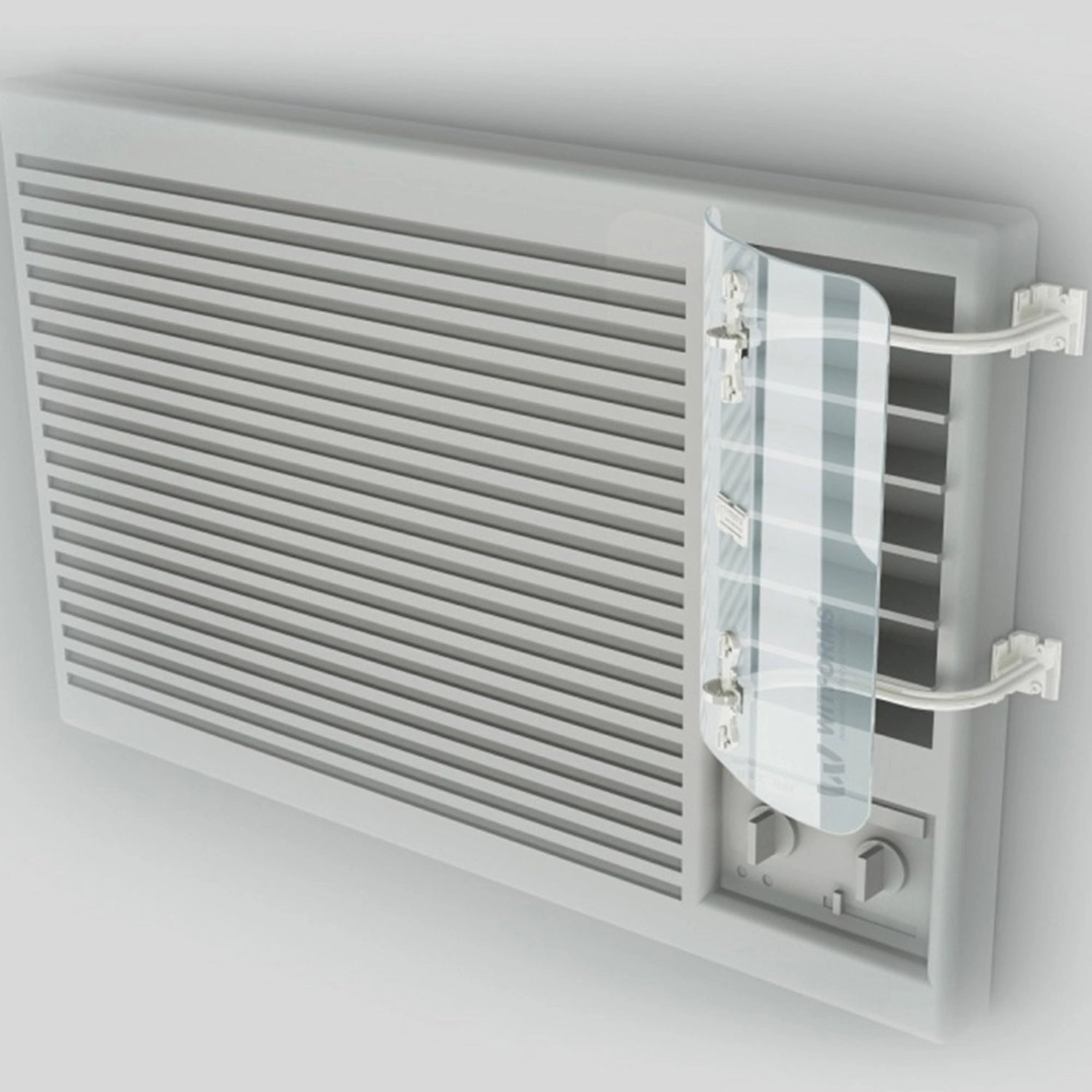 Window AC Air Deflector - Transparent 600 mm