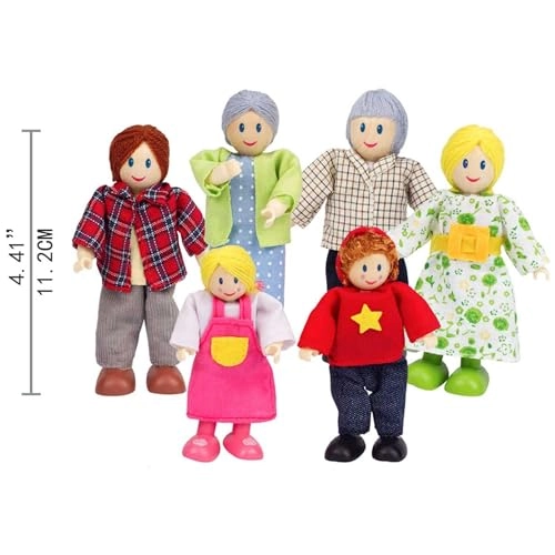 Happy Family Caucasia - 6 pcs (HAP-E3500)