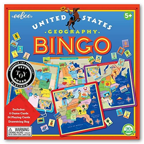 United States Geography Bingo Bundle