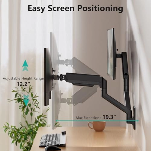 Dual Monitor Wall Mount - 2 17 to 32 inch 75x75/100x100