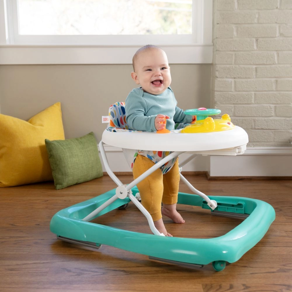 Ready to Roll Lights & Sounds Walker - Light Blue 6 months