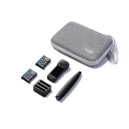 X4 Carry Case - Premium/Standard Lens Guards 85cm Invisible Selfie Stick