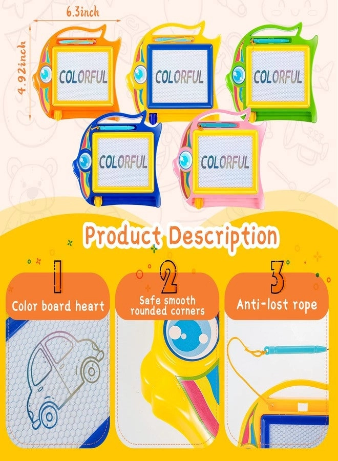 Mini Magnetic Drawing Board - 24 Pcs