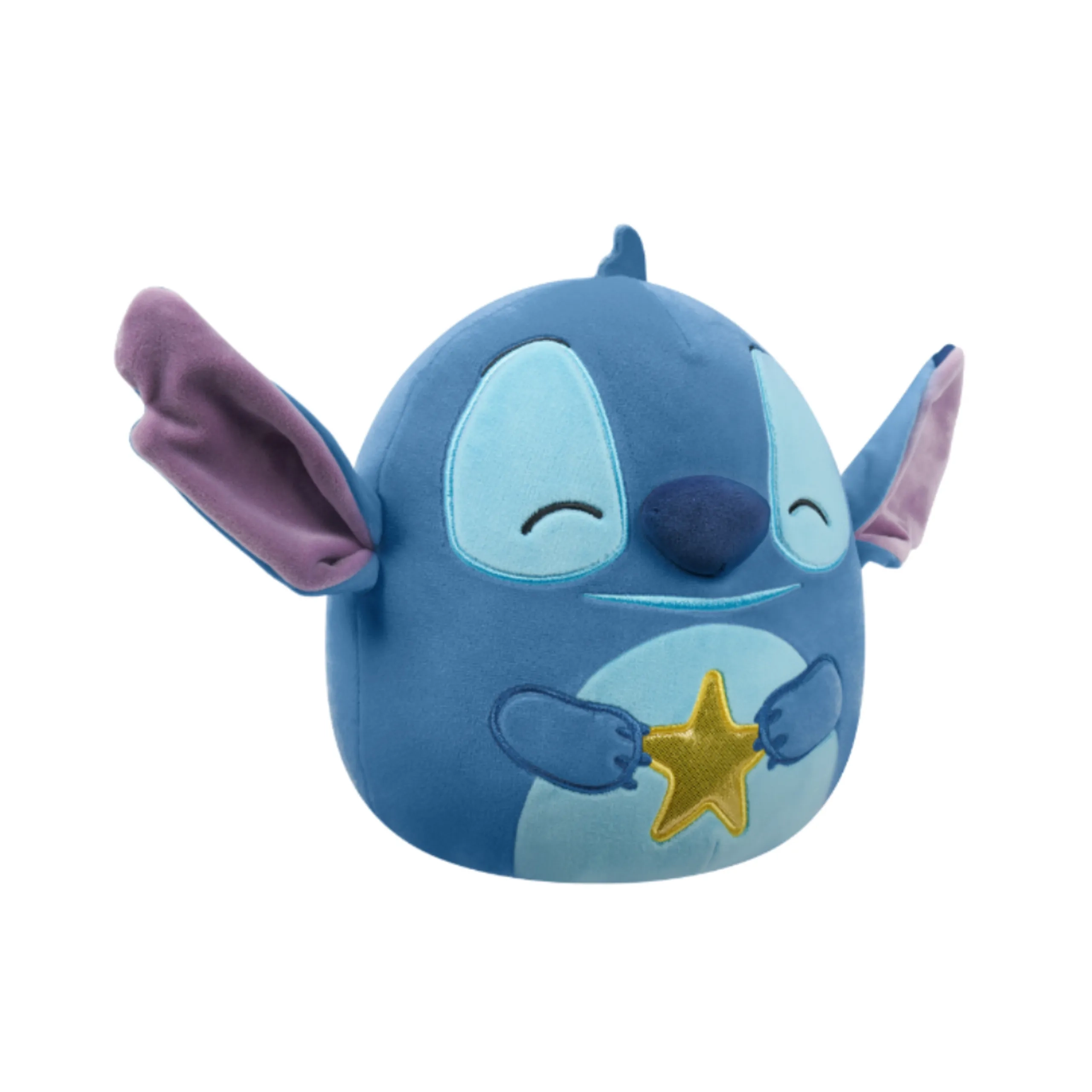 Disney Stitch Holding Starfish Plush Toy