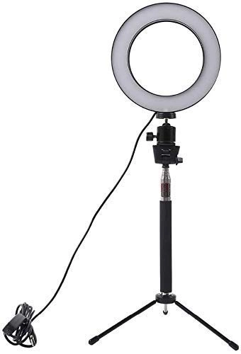 Ring Light LED - 6" Tripod 3 Light Modes