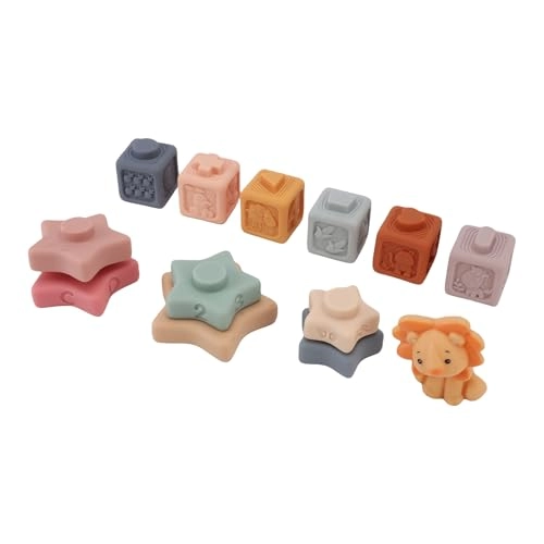 Soft Stacking Lion - 18 months - 3 years 12 pieces