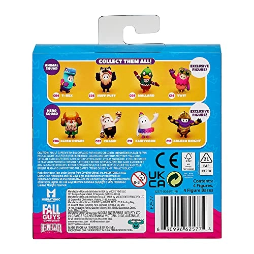 Hero Squad 4 Pack - Fall Guys - 13 - 15 years 4 pcs (62577)