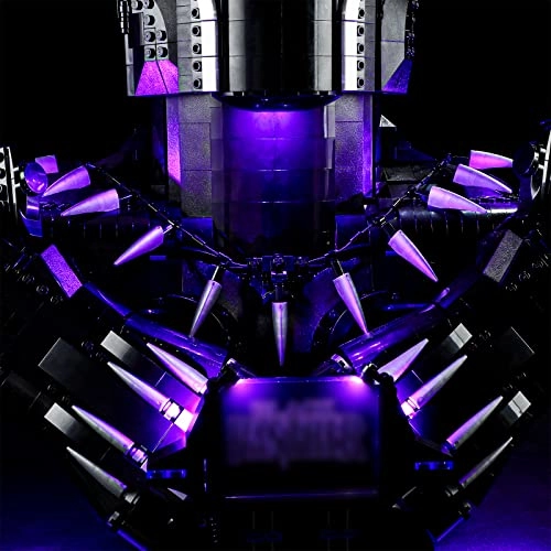 Led Lighting Kit for LEGO-76215 Black Panther - Compatible with Lego Marvel Building Blocks Model