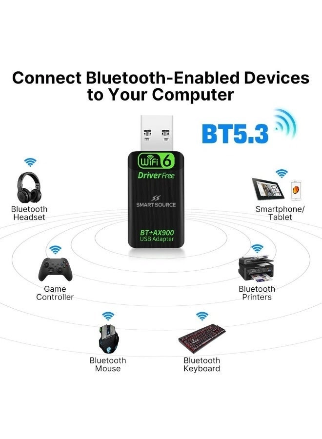 AX900 - Dual Band 2.4GHz 5GHz USB Type A Wireless