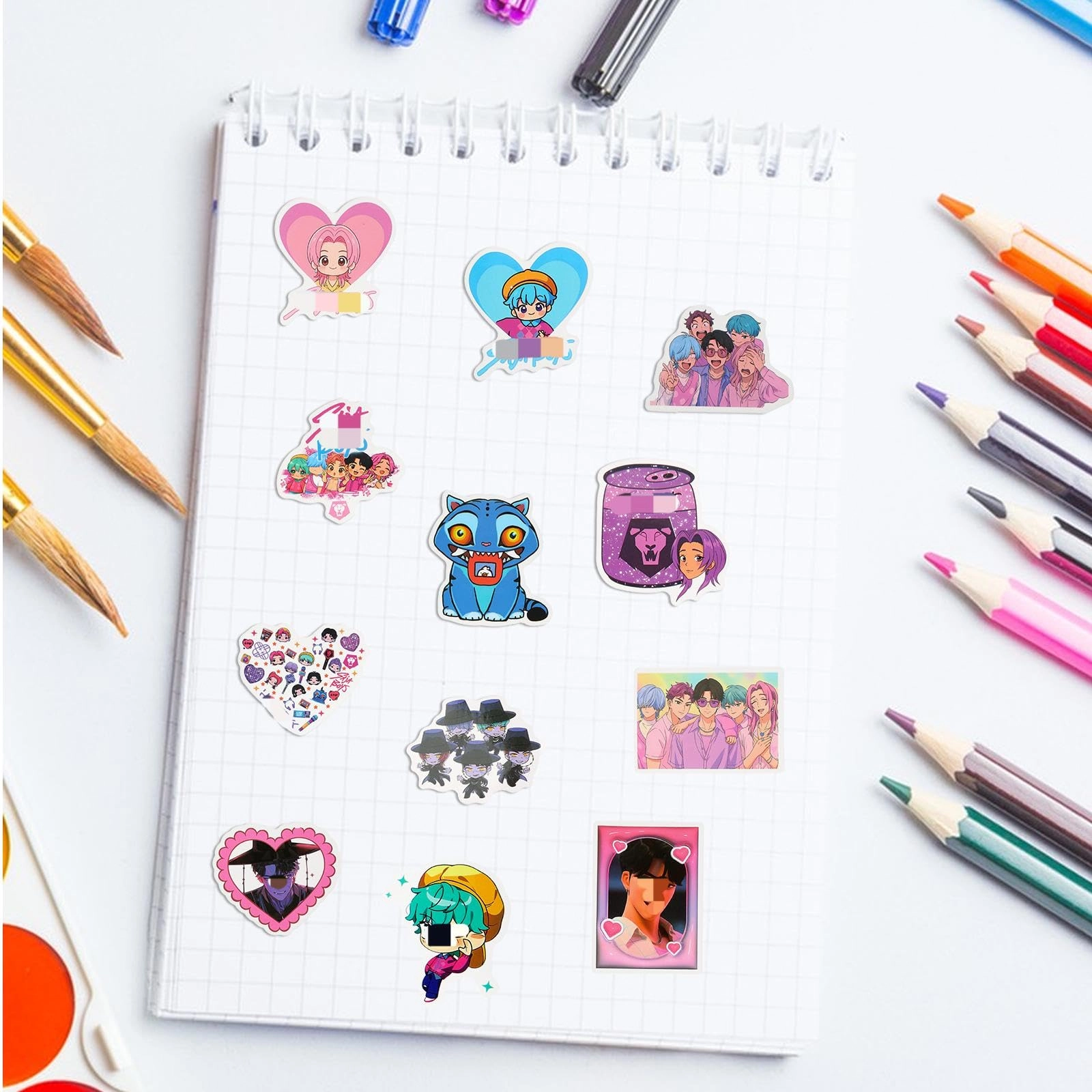 Demon Stickers - 110PCS