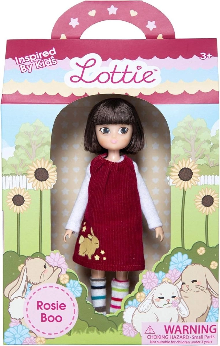 Rosie Boo Doll - Multi Colour Girl Ages 2+