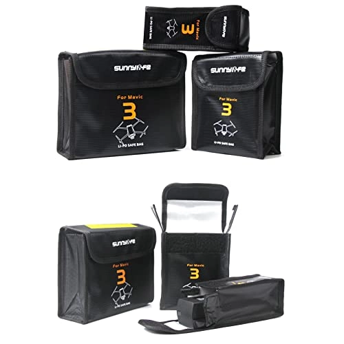 Battery Safe Bag for Mavic 3 - for 2 Batteries Explosion-proof