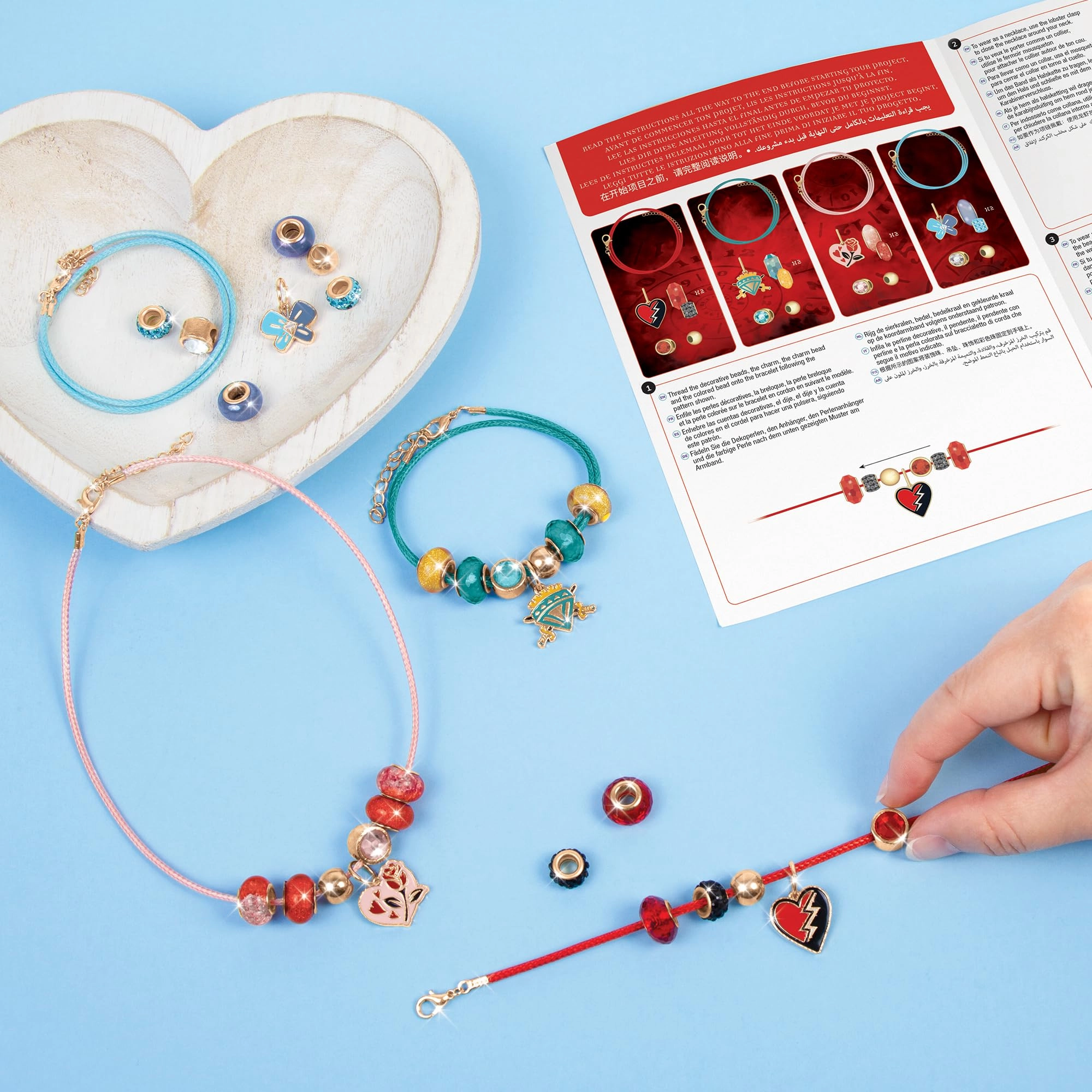 Descendants 4 Rise of Red - 34pc DIY Jewelry Kit Ages 8+