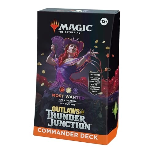Outlaws of Thunder Junction Commander Deck - Most Wanted - 100-Card Sample Pack