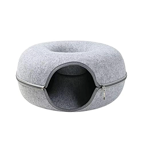 Donut Cat Bed - 60X28cm Wool Felt