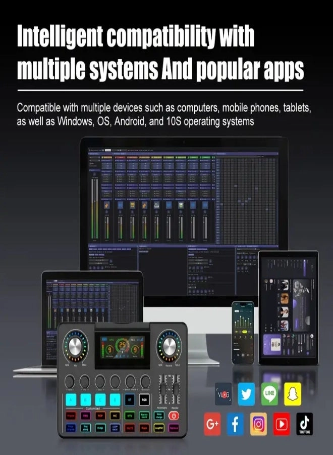 F668 USB+3.5mm-Mini-Jack Microphone