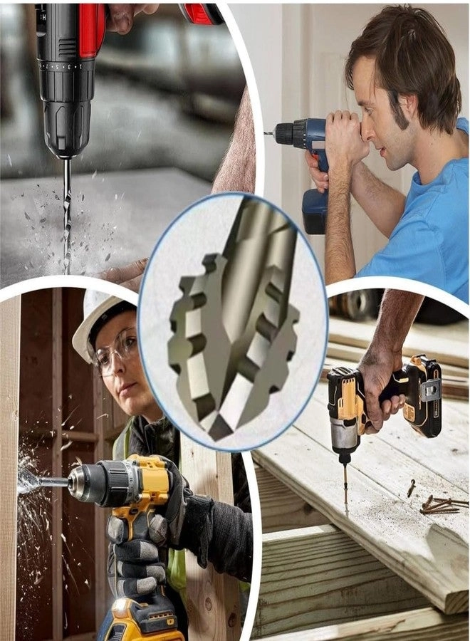 Eccentric Twist Drill Bit Set - 7PCS 3-12mm