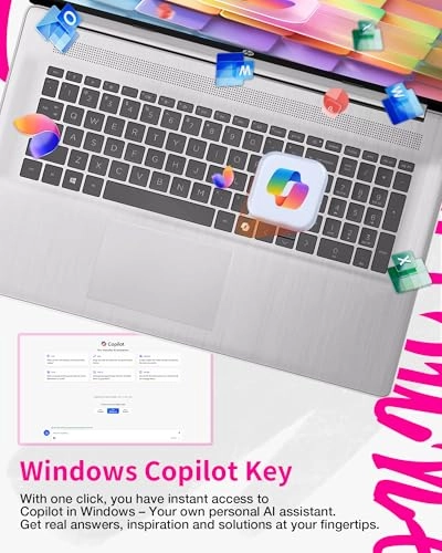 HP Laptop 17 - 17.3'' Ryzen 5-7430U 32GB DDR4 1TB SSD