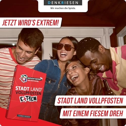 Stadt Land Vollpfosten® Extreme: Red Light Edition (German)