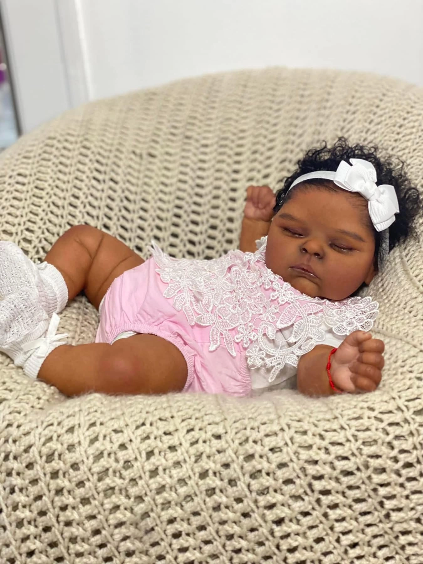 GYCV Reborn Baby Doll - 19 Inch Silicone Dark Skin Ages 3+