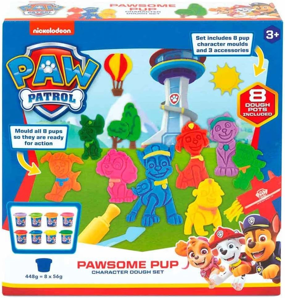 Nickelodeon Paw Patrol Pawsome Pup Character Dough Set - 3+ years