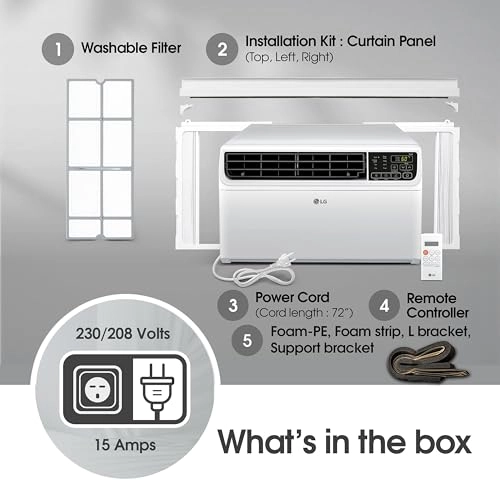LW2422IVSM - 24,000 BTU Wi-Fi