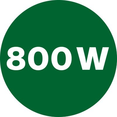 Мощный мотор 800 Вт обеспечивает идеальные результаты