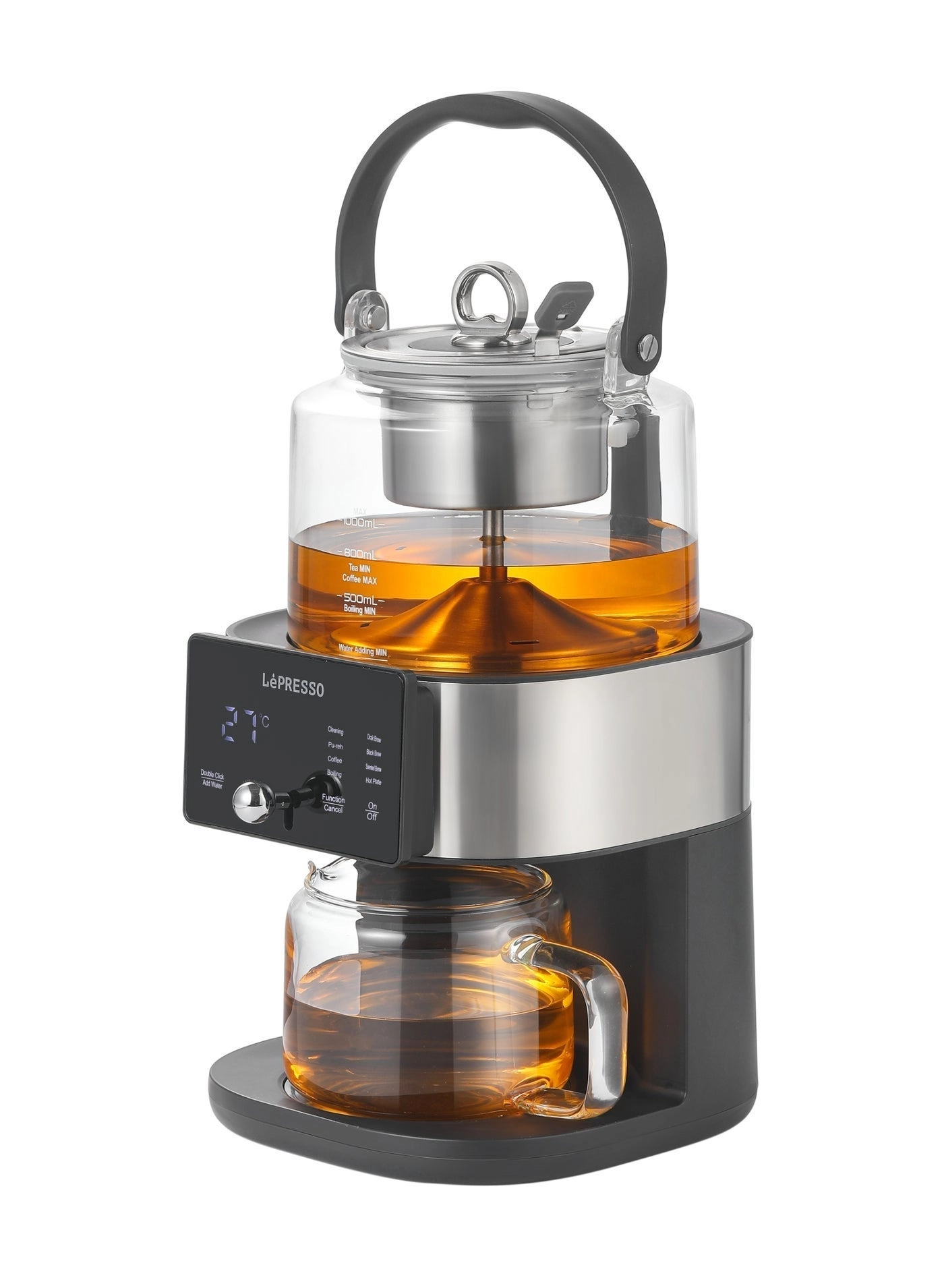 LePresso Brewfinity - Fountain Brewing Technology Digital Display