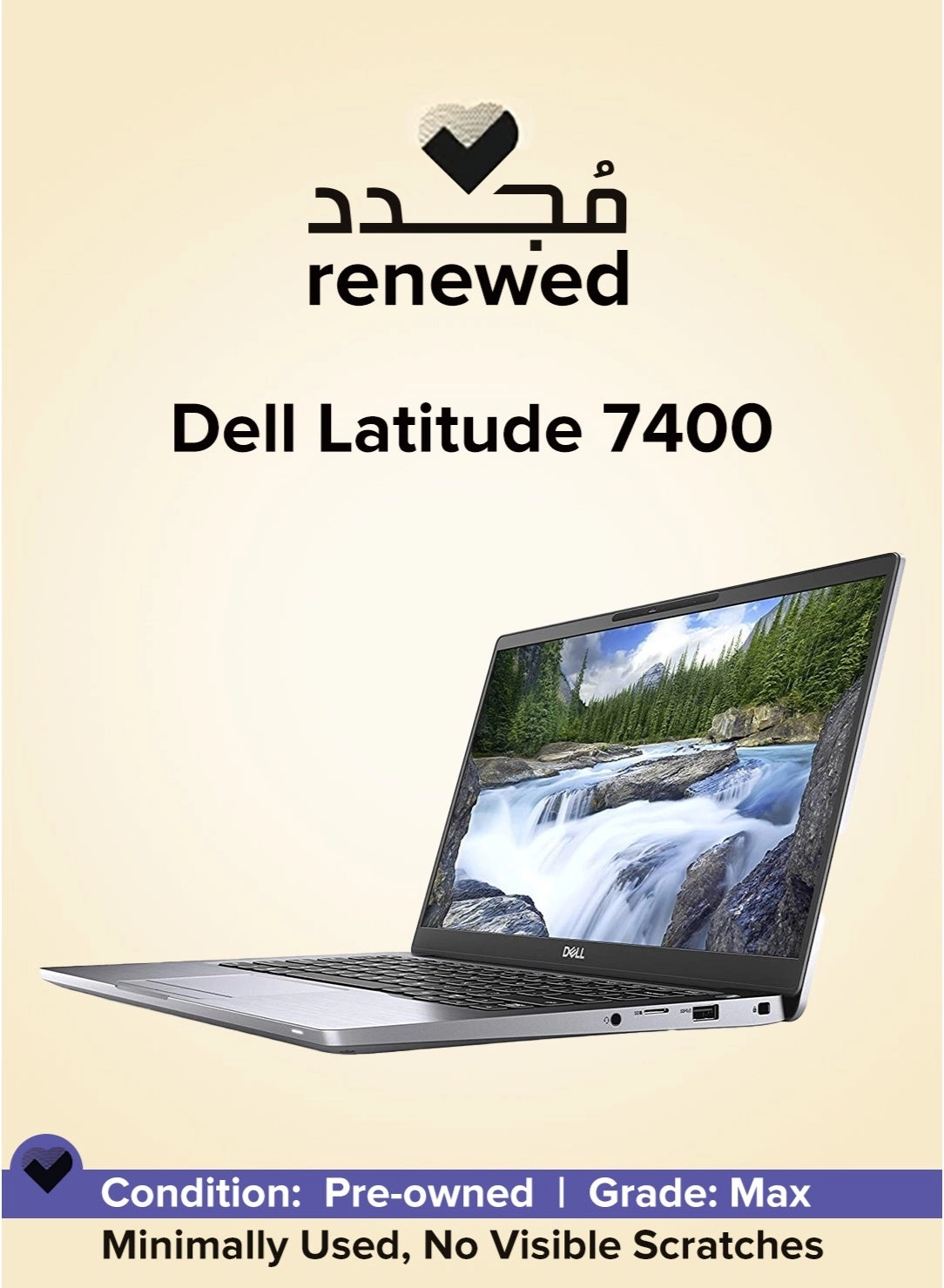 (Renewed) Latitude 7400 - 14'' Core i5-8365U 16GB DDR4 256GB SSD