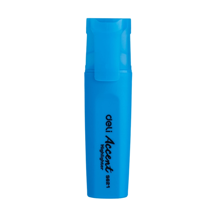 New Delmon Stationery llc Highlighter - Blue Chisel tip