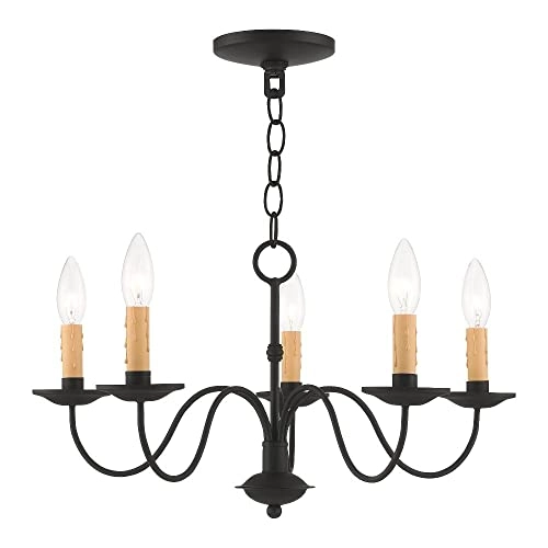 Heritage - 5 Light Black