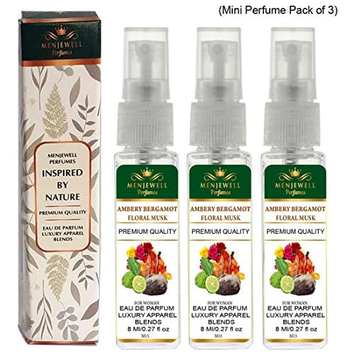 Ambery Basil Floral Musk Eau de Parfum - 8ml Pack