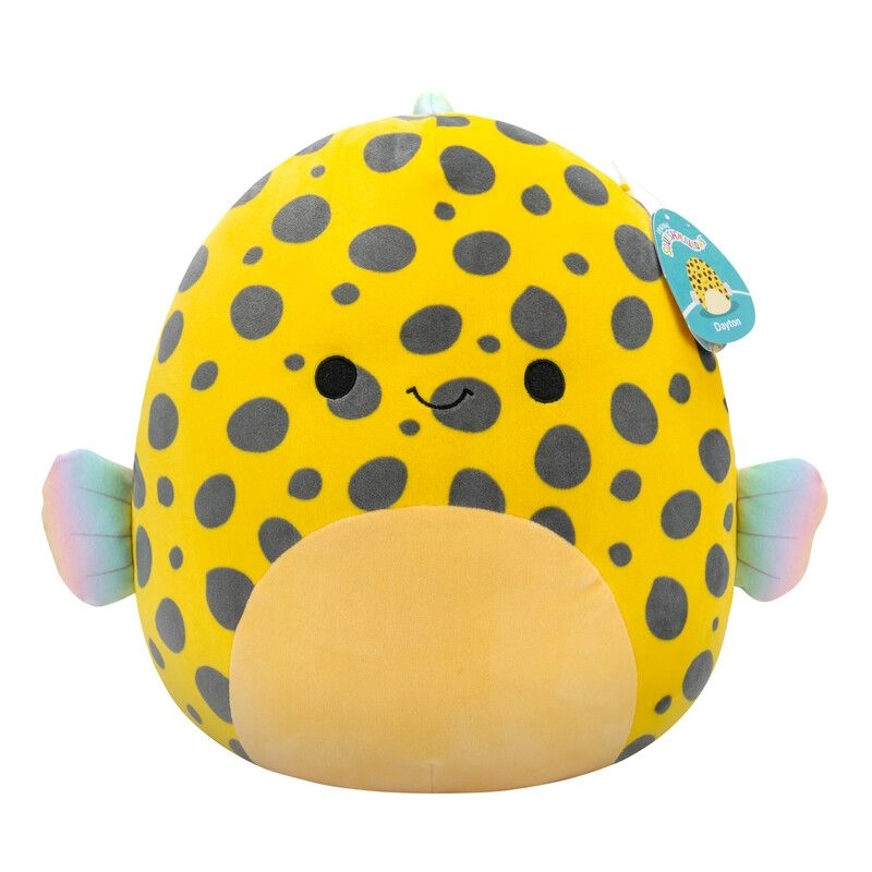 Dayton Boxfish 35 cm Plush Yellow