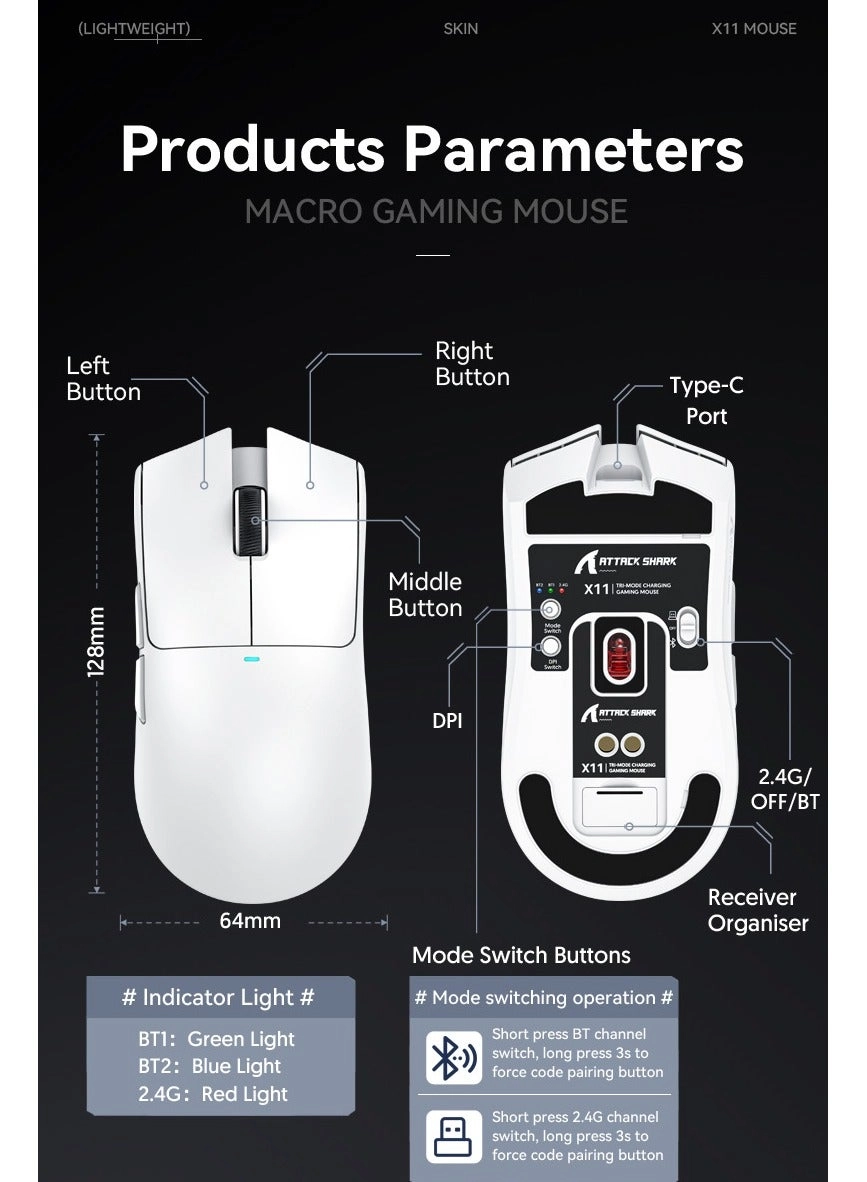X11 Gaming Mouse - Wireless