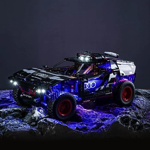 LED Light Set for LEGO 42160 Audi RS Q e-tron - Copper 5V