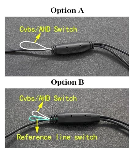 Reverse car rear view camera - Night vision Wired 720 x 540 pixels