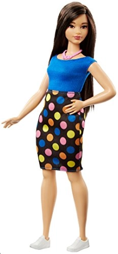 Barbie Fashionistas - long dark hair Multicoloured Ages 3+