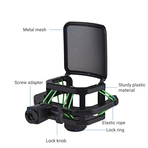 Shock Mount - 23.5mm-24.5mm Metal Pop Filter
