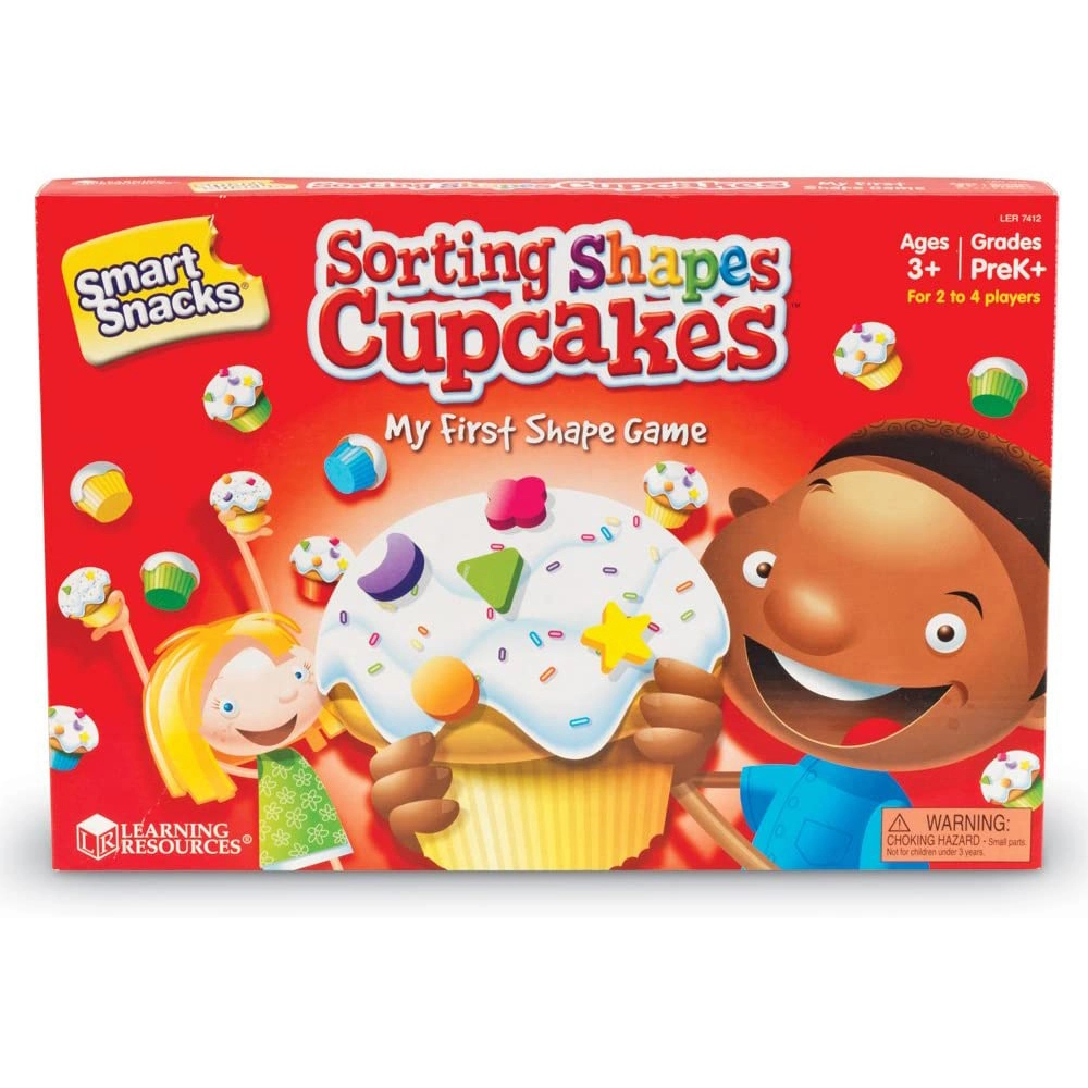 Sorting Shapes Cupcake - Suitable for 2 to 4 Years