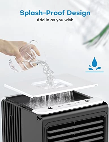 Mini Air Conditioner - 3-in-1 9 oz Water Tank USB Powered