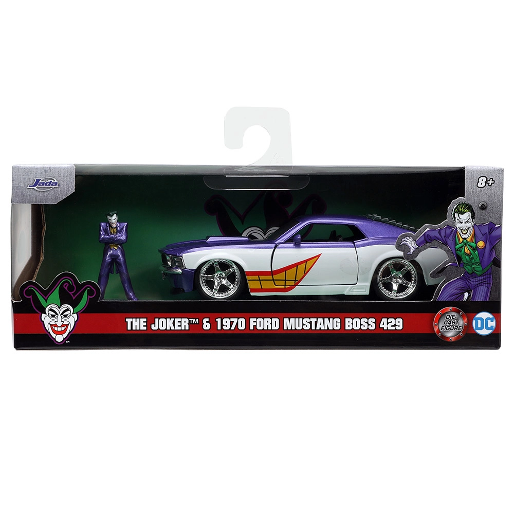 DC Joker Ford Mustang - 1:32 die-cast
